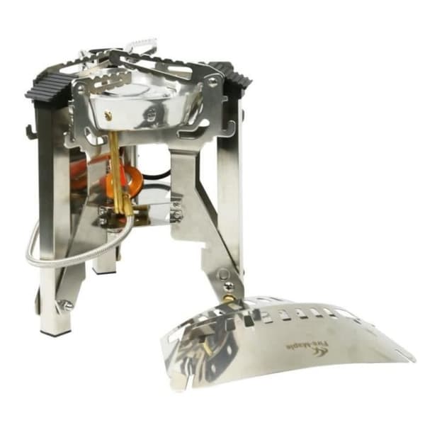 Ultralätt hopfällbar spis - Fire-Maple FMS-108 - Gasolkök - Grå