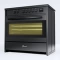 Miniatyrbild 4 av 4: GURARI Induktionsspis E 913 BL Ugn 90 cm/121L+grillplatta