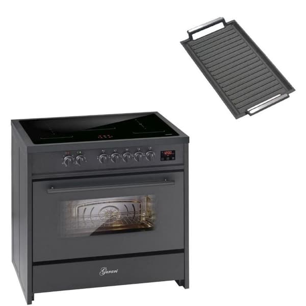 GURARI Induktionsspis E 913 BL Ugn 90 cm/121L+grillplatta