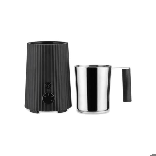 Mjölkskummare - Induktion - Svart - Rostfritt stål 18/10 - 600 W - Multifunktionell