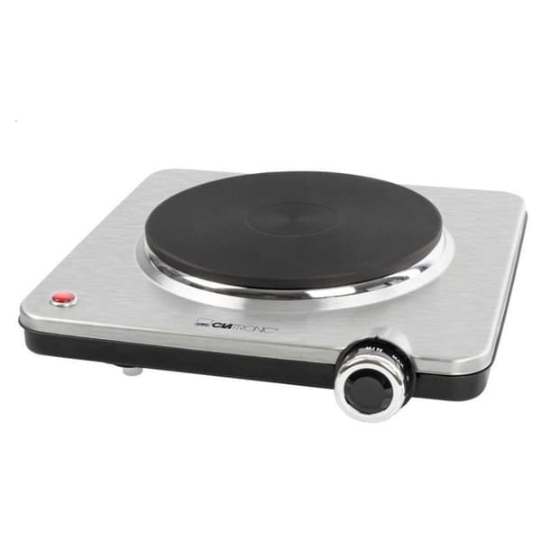 Clatronic EKP3788E Enkel rostfri häll