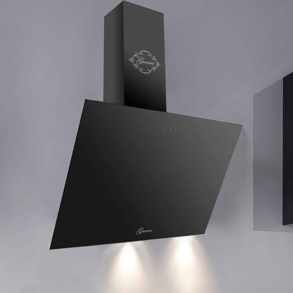 GURARI Gaskök med elektrisk ugn 60 L och köksfläkt 60 cm, 1000m³/h GCH E 610 BL + GCH 286 BL 6 Prime