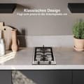 Miniatyrbillede 2 af 4: Gasblus, 4200W effekt, elektronisk tænding, holdbart design i rustfrit stål