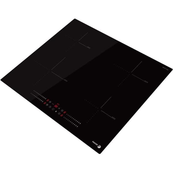 Spishäll - FAGOR - FTI468 - 59 cm - 4 induktionsbrännare - Svart glas
