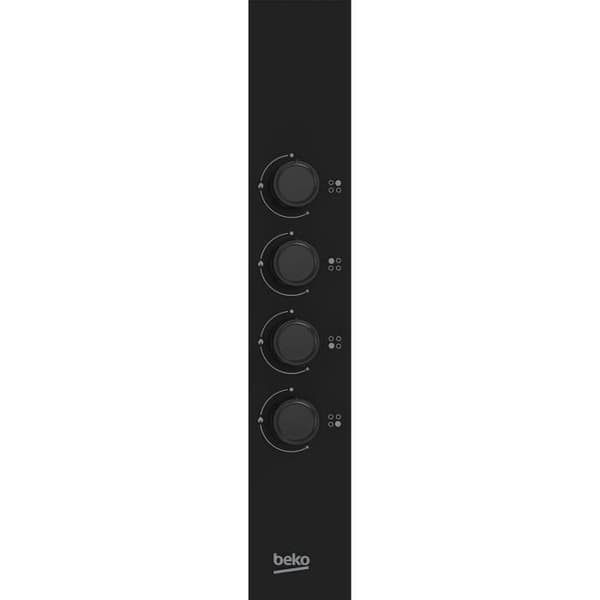 BEKO gaskomfur - 4 brændere - 60 cm - HIGG64123SB