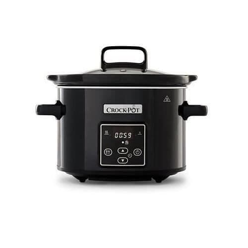 Elektrisk slowcooker - Crock-Pot - 2,4 L - Programmerbar - Färg Svart - Electric Energy