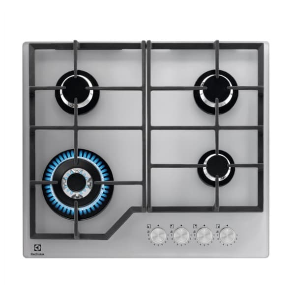 Electrolux KGG753753K Gaskogeplade, 4 brændere, sort