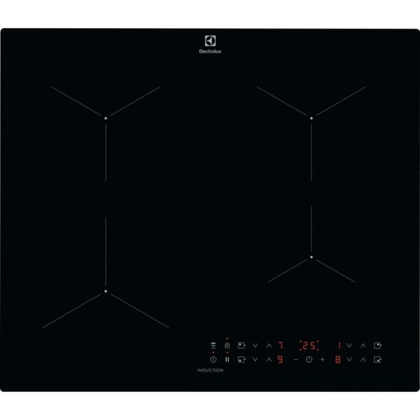 Electrolux LIL61434C Sort Indbygget 59 cm Zone induktionskogeplade 4 zone(r)