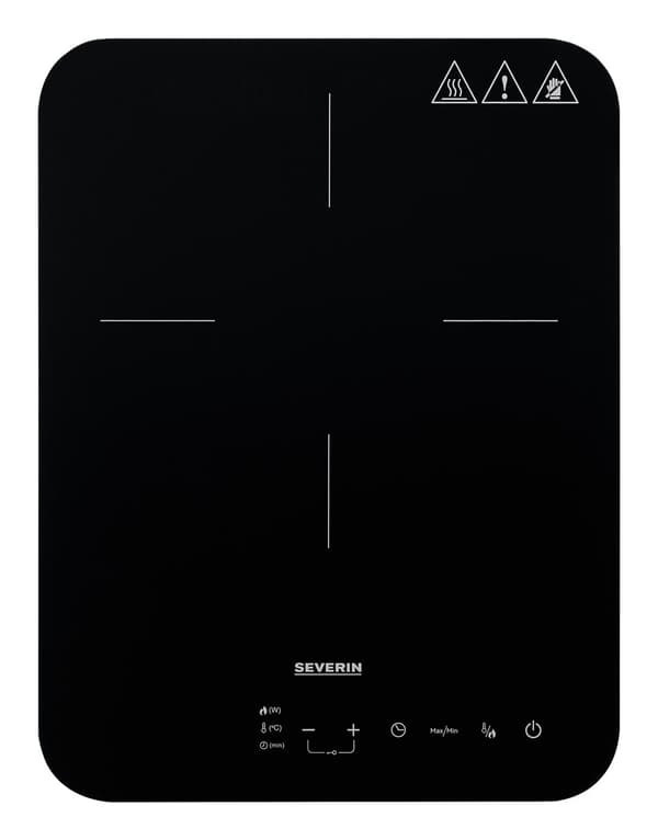 SEVERIN INDUKTIONSKOMFUR MED ÉN PLADE, 2000W KP 1032