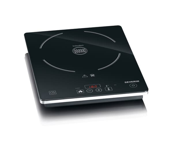 Severin KP 1071 kogeplade Sort Bordplade Zone induktionskogeplade 1 zone(r)