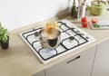 Miniatyrbillede 3 af 5: Candy Idea CHW6LWW Hvid Indbygget 60 cm Gas 4 zone(r)