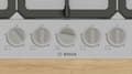 Pikkukuva 2 / 5: Bosch Serie 4 PGQ7B5K90 liesitaso Ruostumaton teräs Sisäänrakennettu 75 cm Kaasuliesi 5 aluetta