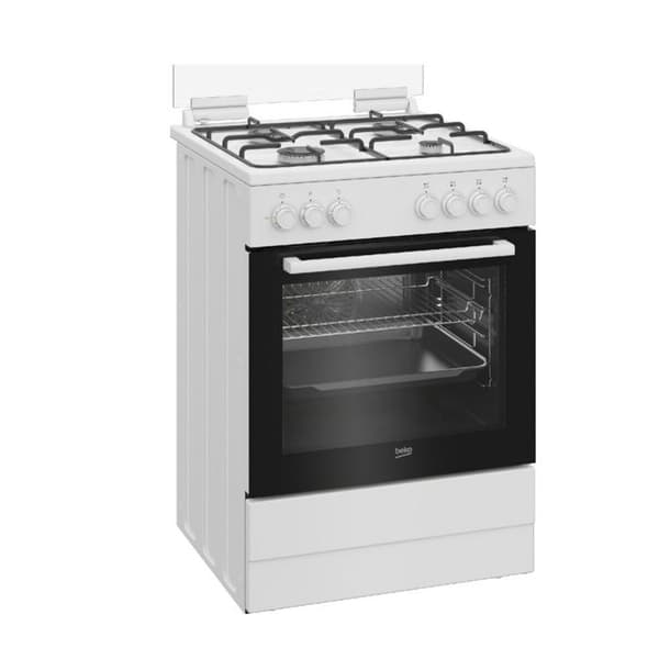Beko Gasspis 72l 4 brännare vit - FBE62011WC