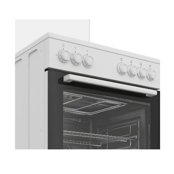 Beko Gasspis 72l 4 brännare vit - FBE62011WC