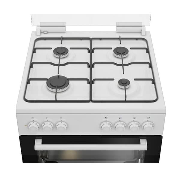 Beko Gasspis 72l 4 brännare vit - FBE62011WC