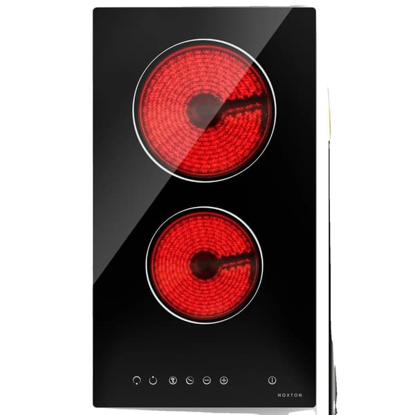 Keramisk kogeplade, dual-zone, berøringskontrol,Op og Ned Kontrol