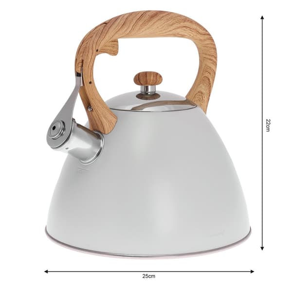 Traditionel elkedel, 3l, grå Klausberg