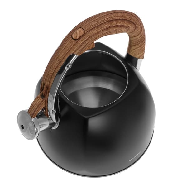 Traditionell 3l vattenkokare, svart Klausberg