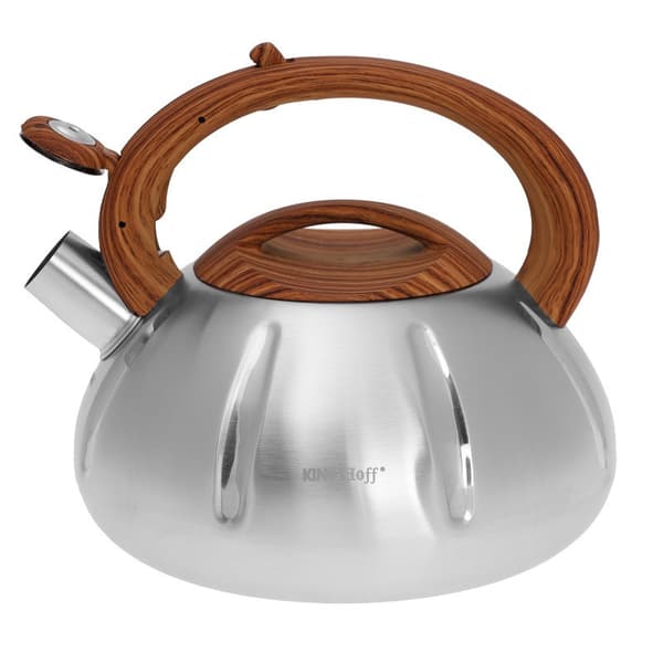 Traditionel 3l sølv Kinghoff-kedel