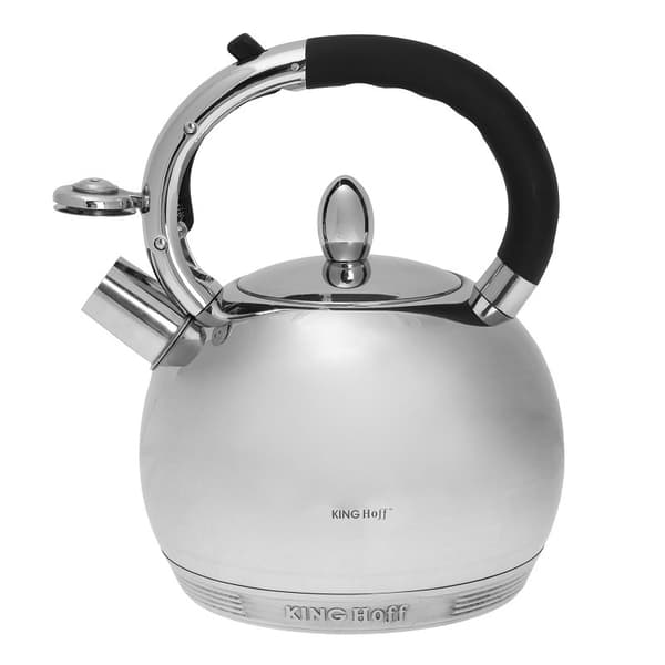 Traditionell 3l silver Kinghoff vattenkokare