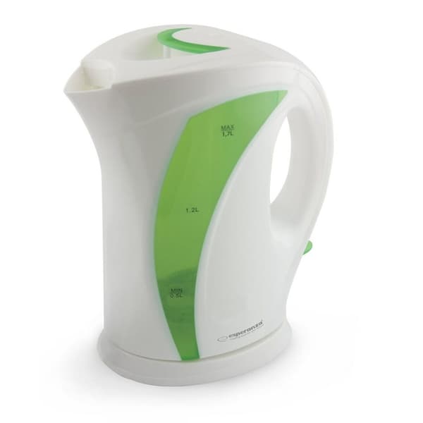 Vattenkokare Esperanza EKK018G Vit Grön Multicolour Plast 2200 W 1,7 L