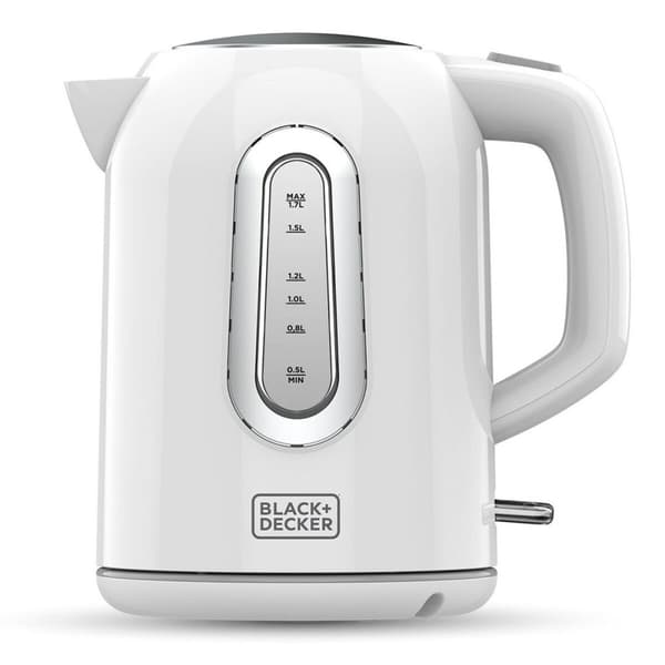 Vedenkeitin Black & Decker BXKE2204E Valkoinen 2200 W 1,7 L