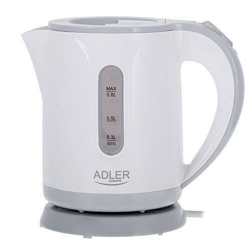 Elkedel - Adler - AD1371g - Vit - 850 W - 0,8 L