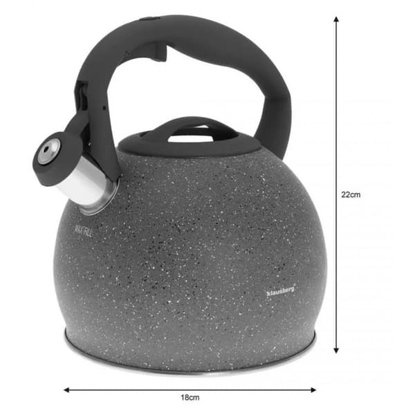 KEDEL MED FLØJTE 3L KLAUSBERG KB-7267 MARMOR
