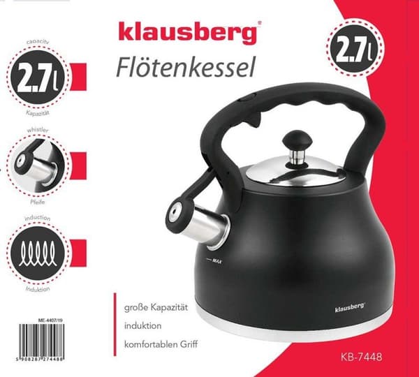 KLAUSBERG KETTEL MED VISTA 2,7L KB-7448
