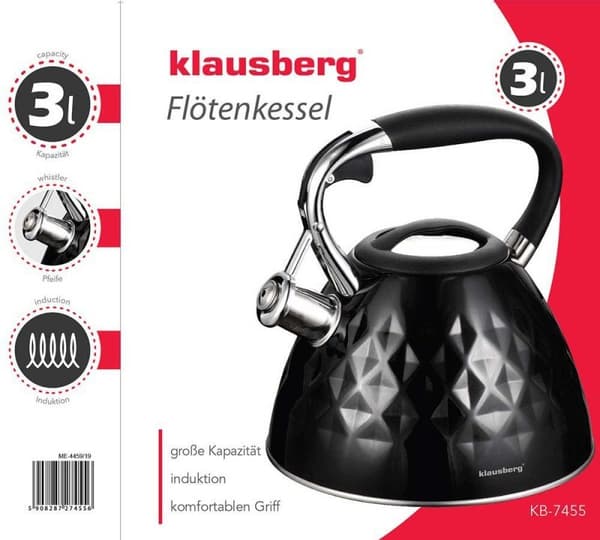 KLAUSBERG KEDEL MED FLØJTE 3L KB-7455