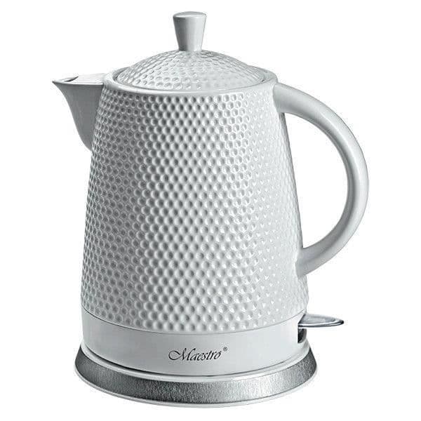 Vattenkokare - Maestro - MR-069 - 1,5L - Keramik - Vit