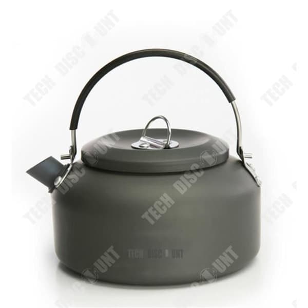 TD® Bärbar bärbar utomhus picknick vattenkokare kaffebryggare bärbar tekanna camping specialkokt te aluminiumkanna
