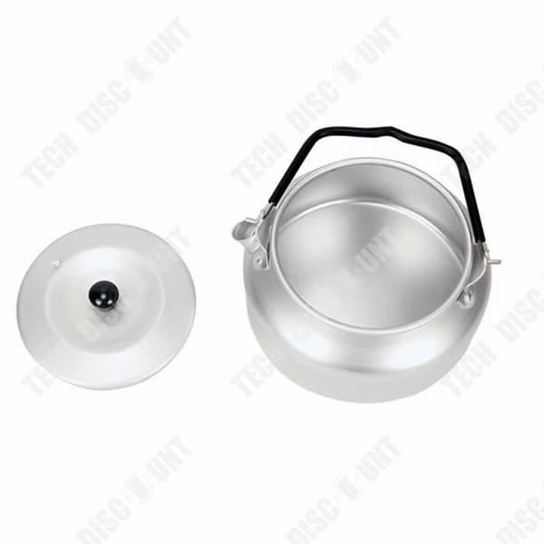 TD® Outdoor Camping Vattenkokare Ultralätt aluminium Bärbar Camping Vattenkokare Kaffebryggare Retro tekanna Bilspis