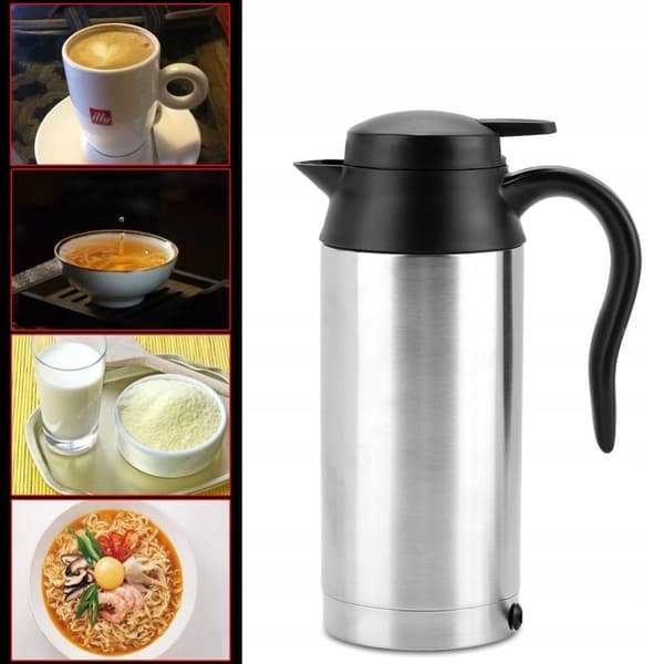 AUTON VEDENKEITIN SÄHKÖINEN TOURIST RUOSTUMATON TERÄS 12V 750ml