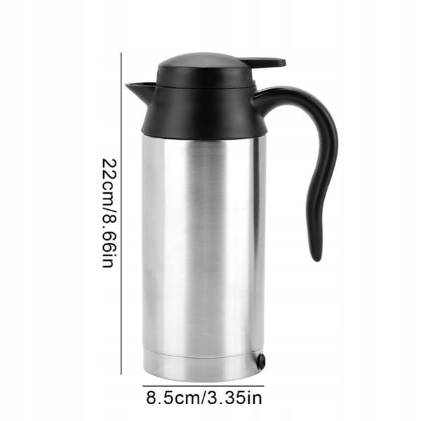 AUTON VEDENKEITIN SÄHKÖINEN TOURIST RUOSTUMATON TERÄS 12V 750ml