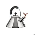 Miniatyrbild 2 av 4: Alessi 9093REX B - Tea Rex Steel-Black Vattenkokare