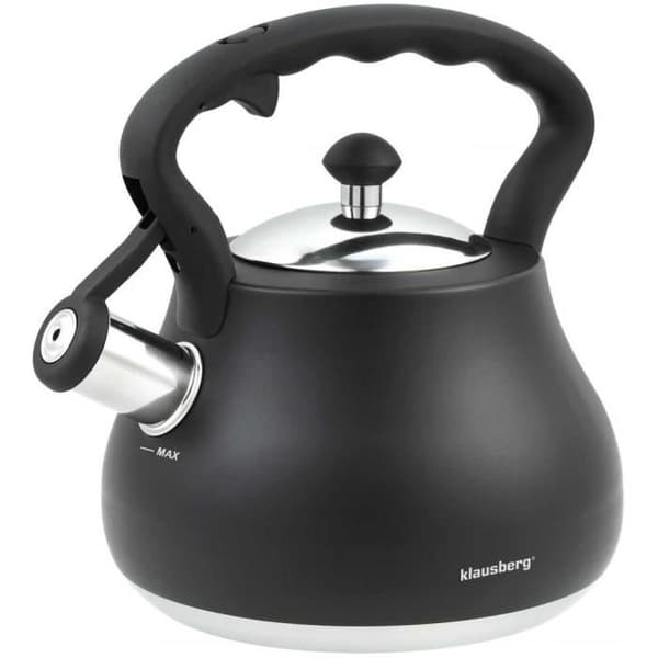 Vattenkokare med visselpipa 2.7L KLAUSBERG KB-7446