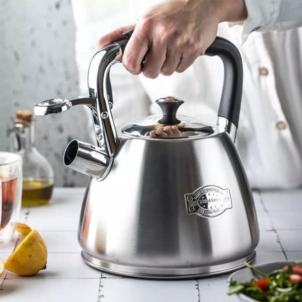 KÄRLIG STÅLKANNE MED SPUTT 3L KLAUSBERG KB-7612