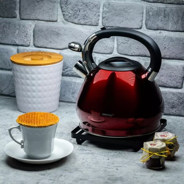 Pipkanna med visselpipa Kinghoff 3,4L KH-1212