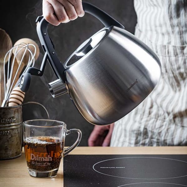 STÅLKJÄLKEN MED TUT 2,5L KLAUSBERG KB-7773