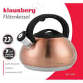 Miniatyrbild 2 av 2: KLAUSBERG VATTENKASTARE MED PIPE 2,7L KB-7385 KOPPAR