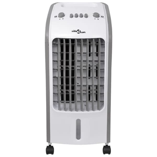 vidaXL Bærbar luftkjøler 80 W 4 L 25x26x56 cm