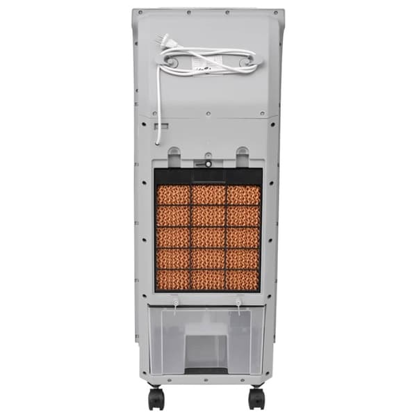 vidaXL Portabel luftkylare 120 W 8 L 385 m³/tim 37,5x35x94,5 cm