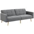 Miniatyrbillede 1 af 9: 2 i 1 Sofa Seng, 205x88 cm, Grå