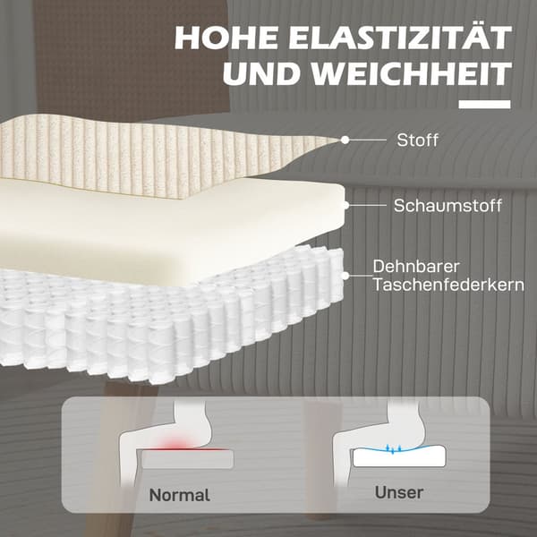 Sofa, 117x56.5x77 cm, Creme Hvid