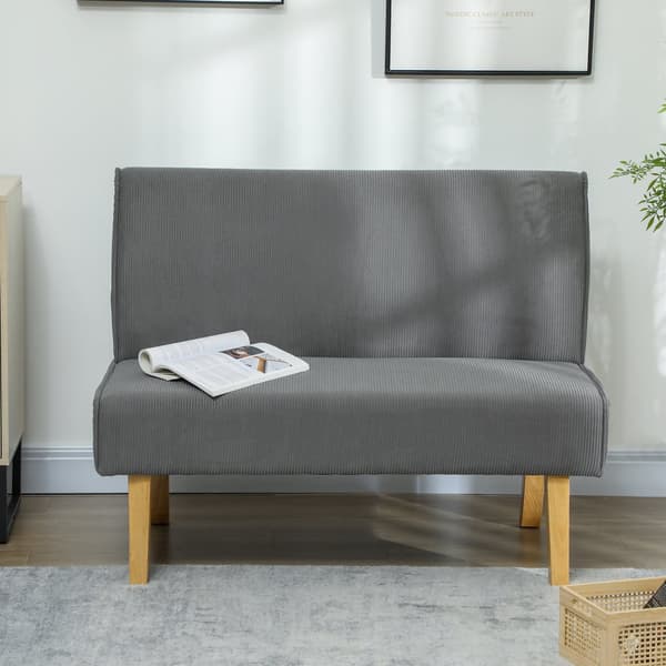 To-sæders Sofa, 2, 110x62x85 cm, Grå