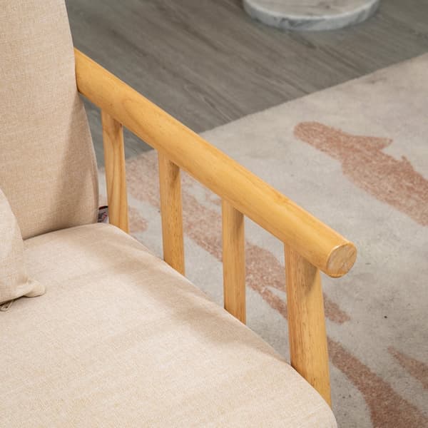 To-sæders sofa, 2, 123x69x74 cm, Beige