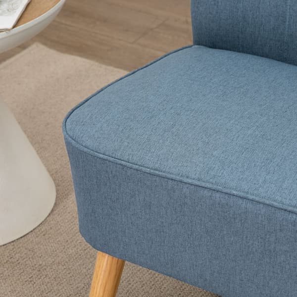To-personers sofa, 117x56.5x77 cm, Blå
