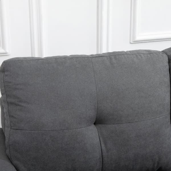 Hjørnesofa, 93x136x85 cm, Grå