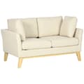 Pikkukuva 1 / 9: 2 istuttava sohva, 137x78x78 cm, Beige